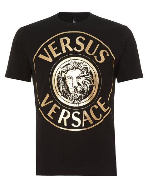 versus versace lion print t shirt|Versus Versace .